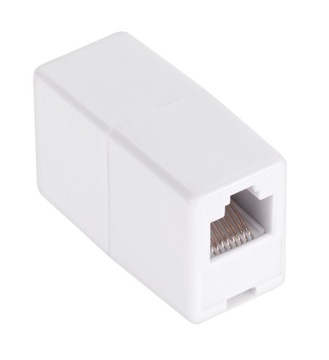ŁĄCZNIK WTYKU RJ45 GOLD PLATED LAN ZŁĄCZKA BECZKA