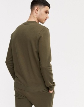 NEW LOOK BLUZA MĘSKA KHAKI KLASYCZNA CASUAL S 1RWE