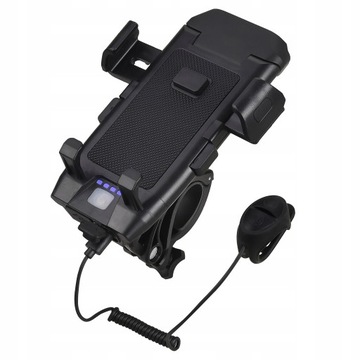 UCHWYT ROWEROWY NA TELEFON POWERBANK LAMPKA ROWER