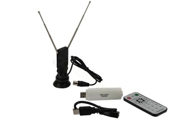 Odbiornik SDR TV DVB-T DVBT-2 DAB FM +ANTENA PILOT