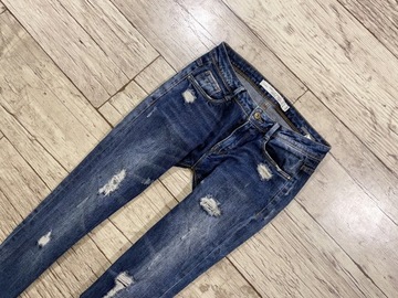 ZARA PREMIUM SLIM Spodnie damskie jeans r. 34