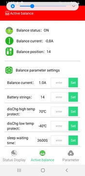 Активный балансир Smart LI-Ion/LiFePO4 14S Prog.