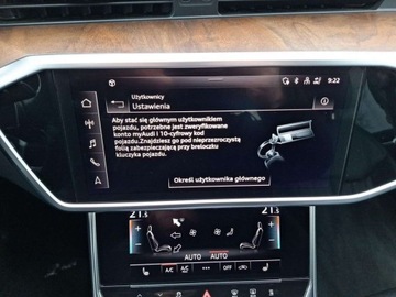 Audi A6 C8 Limousine 3.0 50 TDI 286KM 2020 Audi A6 Limousine Head-up Pneumatyka Webasto Kamera 360 3.0 Diesel 286KM, zdjęcie 27