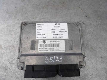 Komputer Skoda Fabia I 047906033C 5WP4420309