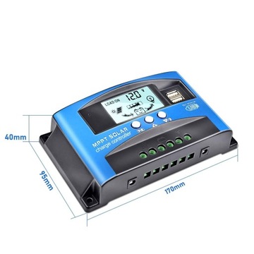 Приложение BLUETOOTH APP SOL MPPT 30A 12V 24V солнечный контроллер