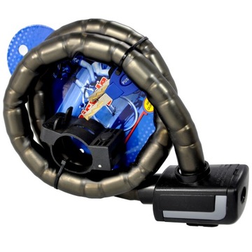 ВЕЛОСИПЕДНЫЙ ЗАМОК ЦЕПЬ ЗАМКА БЕЗОПАСНОСТИ ВЕЛОСИПЕДА ПРОЧНАЯ