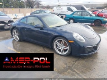 Porsche 911 991 Carrera 2/2S Coupe Facelifting 3.0 370KM 2017 Porsche 911 PORSCHE 911 CARRERA 2017 3.0 Benzyna 370KM