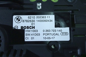 BMW 5 G30 G31 BUDÍKY PŘÍSTROJOVÁ DESKA FULL DIGITAL DIESEL 8782630