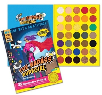 RUDE COSMETICS THE BADASS RUDEGIRL - BOOK 6