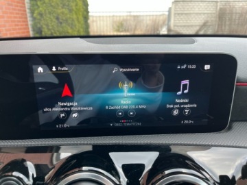 Mercedes Klasa A W177/V177 Hatchback 1.3 200 163KM 2020 Mercedes-Benz Klasa A 1.3 benzyna 163 KM automat AMG LINE zarej w PL, zdjęcie 20