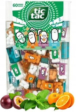 ДРАЖИ TIC TAC TRAVELS XXL С МИНИ-КОробочками 60 ШТ. 228 г DE