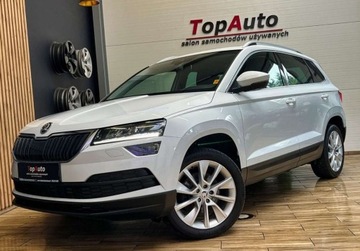 Skoda Karoq Crossover 1.5 TSI ACT 150KM 2018 Skoda Karoq 1.5 TSI DSG 7 PERFEKCYJNY GWARANCJA bezwypadkowy 1.5