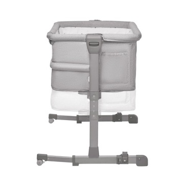 KINDERKRAFT NESTE UP GREY LIGHT приставная кровать