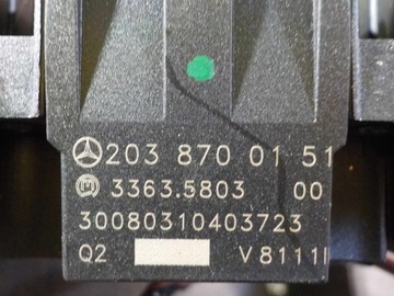 CLC CL203 08R PANEL PŘEPÍNAČŮ 2038700151