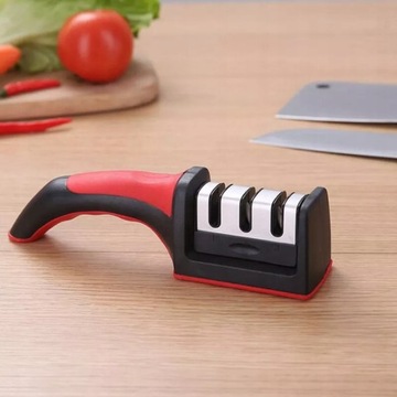 ТОЧИЛКА КУХОННЫХ НОЖЕЙ ДЛЯ НОЖНИЦ КОМПАКТНАЯ ТРЕХФАЗНАЯ КОЛЕСО 3в1