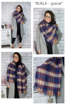 БОЛЬШОЙ ТЕПЛЫЙ ШАРФ, КЛЕТОВЫЙ шарф - модные ЦВЕТА