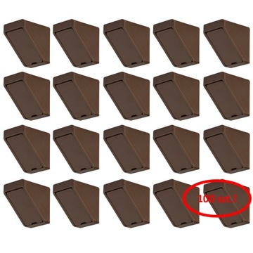 Komandorek podpórka do półek brąz 100szt