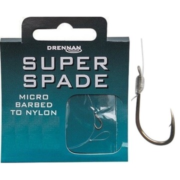Haczyki z przyponem Drennan Super Spade roz. 12 0.