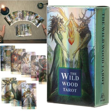 НАБОР КАРТ ТАРО 78 КАРТ - ДИКИЙ ЛЕС