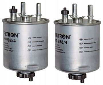 2× FILTRON PP 988/4 FILTR PALIVA