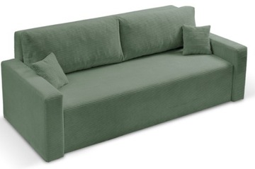sofa kanapa 3 osobowa sztruks wybór koloru na sprężynach