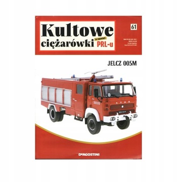 Kultowe ciężarówki PRL 61 Jelcz 005M Straż pożarna