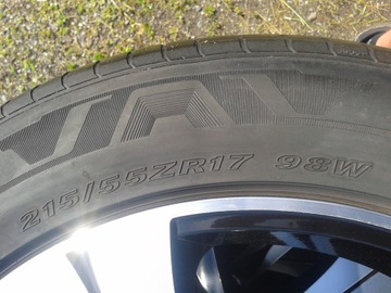 KOLA R17 215 55 22ROK NISSAN JUKE RENAULT LAGUNA SUZUKI TOYOTA AVENSIS T27