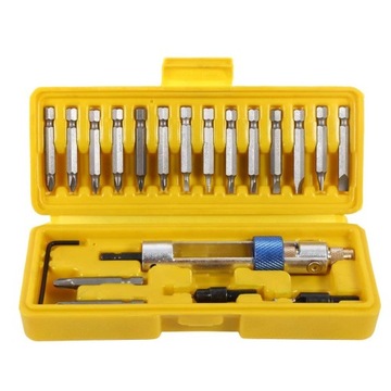 Drill Driver Bits, Holder with Countersink and Screwdriver Bits Set PH0-PH3