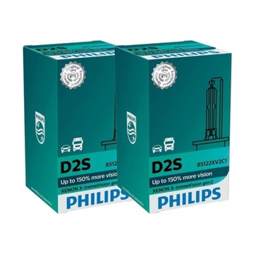 2x Żarnik ksenon D2S PHILIPS X-tremeVision 4800K