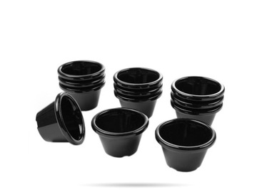 Набор формочек 45 мл 12 шт. ЧЕРНЫЙ Hendi 565605