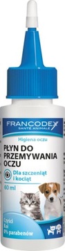 FRANCODEX do czyszczenia oczu kociąt szczeniaków