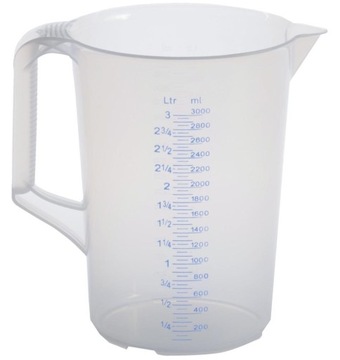 Dzbanek z miarką 3000ml Hünersdorff miarka