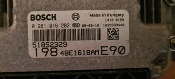 FIAT BRAVO 1.6 M JET JEDNOTKA MOTORU 0281016202