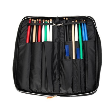 Многофункциональная сумка для малого барабана с регулируемым ремешком и толстой подкладкой для практики, черная