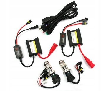ZESTAW H4 XENON ULTRA SLIM HID KSENON DC 35W 6000K