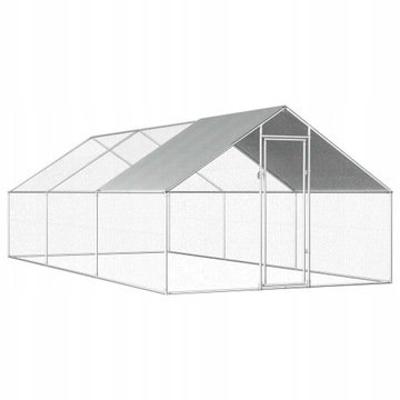 Klatka zewnętrzna dla kurcząt VidaXL 2,75x 6x1,92m