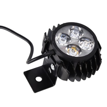 Reflektory motocyklowe LED Okrągły anioł 2 w 1