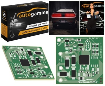 Модуль водителя, отделяющий сигнал поворота от остановки в США до автомобилей