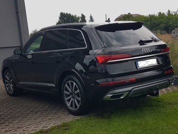 Audi Q7 II SUV Facelifting  3.0 45 TDI 231KM 2022 AUDI Q7 S-LINE QUATTRO 3,0 TDI SZKLANY DACH 4x4 KRAJOWY I-WŁAŚCICIEL CZARNY, zdjęcie 2