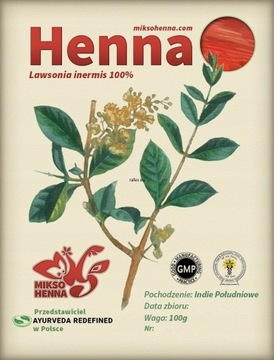 Henna Miksohenna 100g najnowszy zbiór ! SKLEP