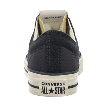 Buty Trampki Damskie Converse Star Player 76 OX Black Grey Czarne