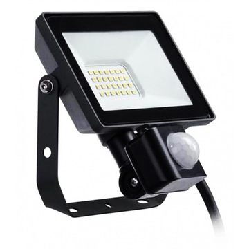 Halogen NAŚWIETLACZ Reflektor PROJEKTOR LED CZUJNIK 20W 1900lm 4000k PILA