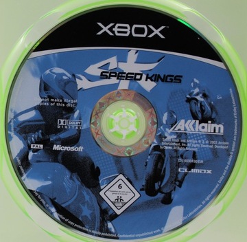 SPEED KINGS XBOX
