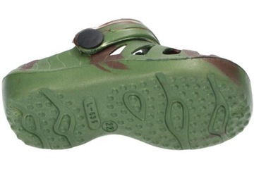 L-630 ШЛЕПАНЦЫ, ДЕТСКИЕ САНДАЛИИ ИЗ ПЕНЫ, ЗЕЛЕНЫЙ 26