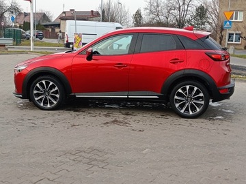 Mazda CX-3 Crossover Facelifting 2.0 Skyactiv-G 121KM 2019 Mazda CX-3 2.0 29000KM Przebiegu Full LED Skóra Navi Kamera Europa NIE USA, zdjęcie 7
