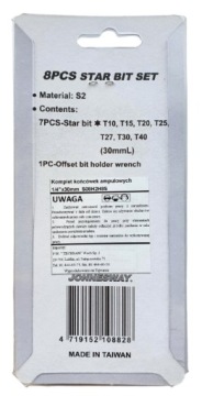 Набор бит Torx 1/4