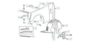 2016-2024 CAMARO ZL1 PODBĚH PRAVÉ KRYT PODÉLNA VÝZTUHA LEVÝ TLUMENÍ