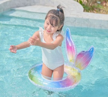 КОЛЕСО ДЛЯ ПЛАВАНИЯ, надувной пляжный матрас, СИРЕНА