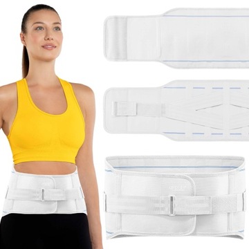 USZTYWNIACZ KRĘGOSŁUPA ORTEZA STABILIZACJA LĘDŹWI ŚCIĄGACZ ORTOPEDYCZNY PAS