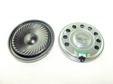 GŁOŚNIK 0.1W 8 Ohm MEMBRANA PLASTIKOWA NISKI